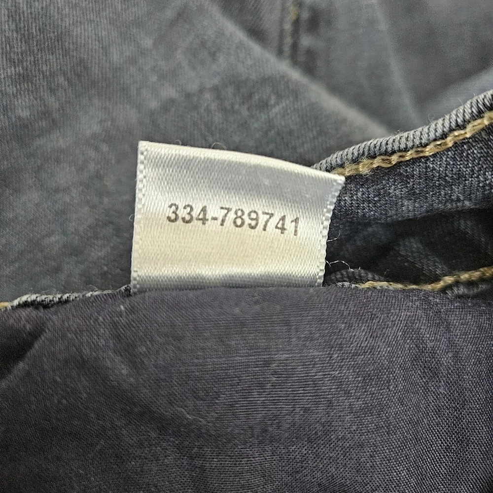 Paige Federal Slim Straight Jeans Mid Rise Wilkins Dark Wash Denim 29 - Picture 9 of 10